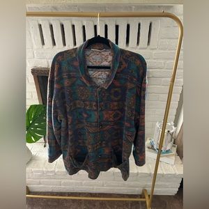 Chicos Aztec Button Down Jacket!